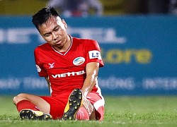 Khắc Ngọc bị dập dây chằng