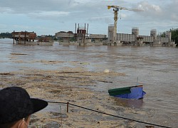 Lũ trên các sông ở Quảng Ngãi đang dâng lên rất nhanh