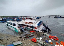 Lý Sơn tan hoang nhà cửa, hàng loạt tàu thuyền bị đánh chìm