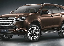 Isuzu mu-X thế hệ mới chính thức trình làng tại Thái Lan