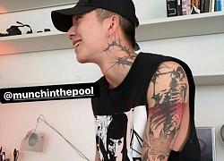 Nam rapper xăm số tài khoản ngân hàng lên cánh tay