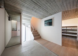 Ngôi nhà 4 tầng có thiết kế lơ lửng trên diện tích đất 50 m2