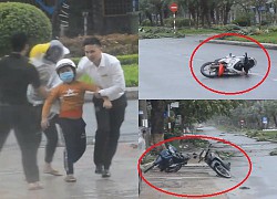 Người dân Quảng Nam vứt bỏ xe máy chạy tán loạn khi bão số 9 đổ bộ: Đã dặn trước mà vẫn liều lĩnh ra đường