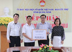 Quảng Ninh ủng hộ 2 tỷ đồng cho Quảng Nam khắc phục thiệt hại do bão lũ