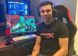 Siêu sao bóng đá Casemiro của Real Madrid lập team CS:GO CaseEsports