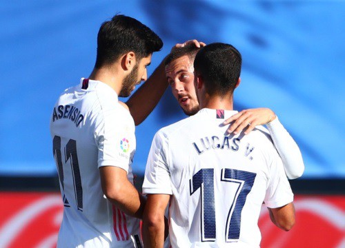 Hazard tỏa sáng giúp Real lên ngôi đầu La Liga