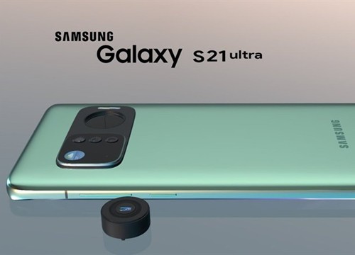 Galaxy S21 Ultra tiếp tục lộ ảnh cận camera siêu "khủng"