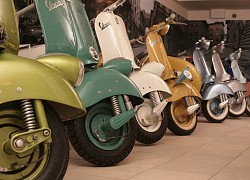 Bảo tàng Vespa đặc biệt tập hợp những mẫu quý hiếm nhất từ trước đến nay