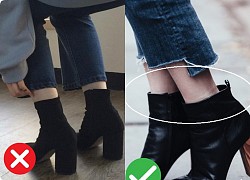 Chọn dáng boots sang xịn cho nàng chân to như cột đình: Với 3 chiêu này thì ngay cả đôi chân thô kệch nhìn cũng thon thả sang chảnh ngút ngàn