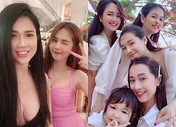 Hội chị em gái chực chờ lấn át dàn mỹ nhân Vbiz: Chị gái làm Ngọc Trinh lu mờ nhờ vòng 1 khủng, gen nhà Nhã Phương quá đỉnh!