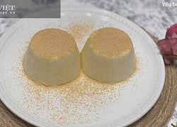 Lạ miệng với món bánh pudding đậu nành ngọt mát, dễ làm