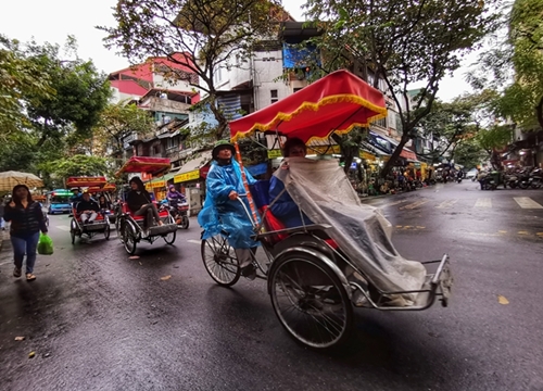 Miền Bắc đón không khí lạnh, mưa to nhiều nơi