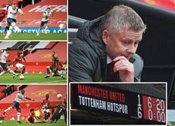 MU thảm bại 1-6: Báo Anh sốc vì hàng thủ "tấu hài", lo Solskjaer mất ghế