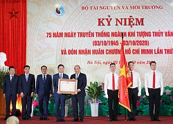 Thủ tướng dự lễ kỷ niệm 75 năm ngành Khí tượng thủy văn