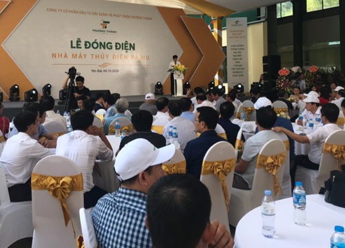 Trường Thành Group (TTA) đóng điện thêm dự án Thủy điện Pá Hu công suất 26 MW