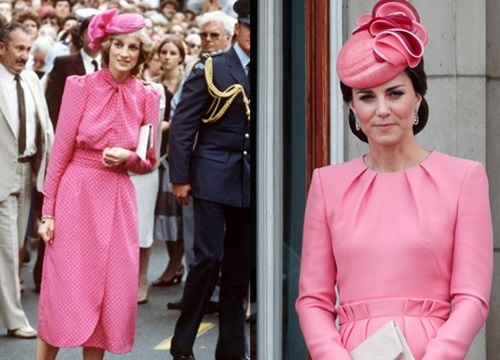 9 lần Kate Middleton giống Công nương Diana bất ngờ