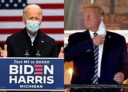 Biden nới cách biệt sau khi Trump nhiễm nCoV