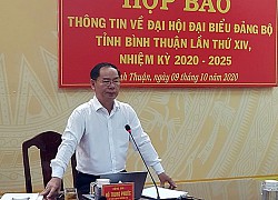 Bình Thuận thông tin về nhân sự, tố cáo... trước Đại hội