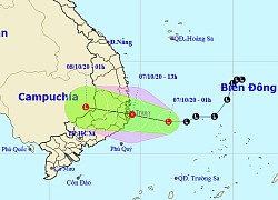 Chiều nay áp thấp nhiệt đới đổ bộ từ Phú Yên &#8211; Khánh Hòa, gây mưa rất to ở miền Trung