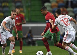 Có Ronaldo, Bồ Đào Nha vẫn đứt mạch toàn thắng