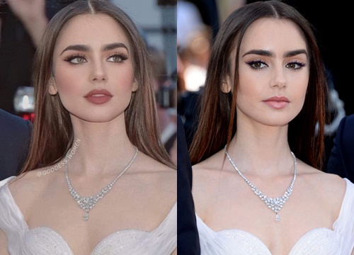 Dân tình phát sốt vì bộ ảnh PTS "Bạch Tuyết" Lily Collins đẹp như nữ thần, kéo xuống xem ảnh gốc còn choáng hơn