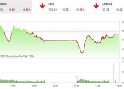 Giao dịch chứng khoán chiều 8/10: Điểm sáng MSN không giúp VN-Index tránh khỏi phiên giảm điểm