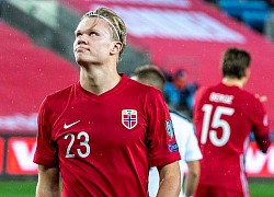 Haaland gây thất vọng, Na Uy tan mộng dự Euro 2020