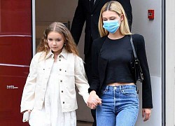 Harper Beckham làm phù dâu trong lễ cưới Brooklyn