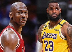 Huyền thoại NBA đánh giá LeBron James vĩ đại hơn Michael Jordan