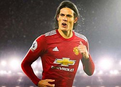 Máy tính dự đoán Cavani ghi 20 bàn thắng, đá ra mắt MU sớm hơn?