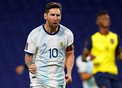 Messi phát biểu cảm động sau khi sánh ngang Ronaldo