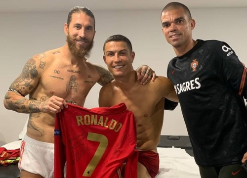 Ronaldo đập tan tin đồn lạnh nhạt với Ramos