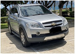 Xe hiếm Chevrolet Captiva máy dầu 10 năm tuổi tại Việt Nam