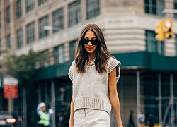 Áo sweater vest là thiết kế phủ sóng sàn catwalk Thu Đông 2020