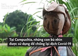 Dân Campuchia dùng bù nhìn để chống lại Covid-19