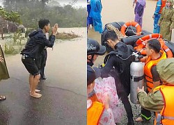 Danh tính sản phụ bị nước lũ cuốn trôi, chồng gào khóc thảm thiết: Là công nhân may, mới 35 tuổi