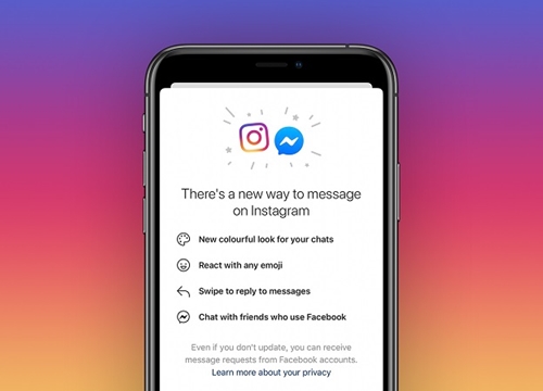 Facebook và Instagram chuẩn bị gộp chung tin nhắn, Messenger có màu mới