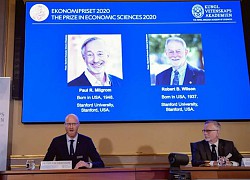 Hai nhà khoa học cải tiến lý thuyết đấu giá nhận giải Nobel Kinh tế 2020