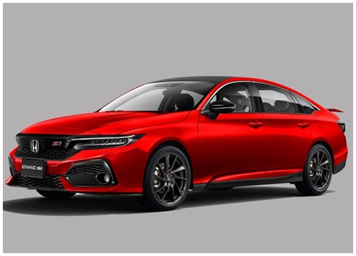 Honda Civic Si 2022 bản sedan lộ diện