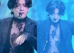 Jungkook (BTS) "gây nổ" MXH vì diện áo ren sexy lồ lộ da thịt, ảnh chất lượng thấp vẫn khiến dân tình phát cuồng