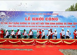 Khởi công xây dựng cầu, đường kết nối Bình Dương với Tây Ninh