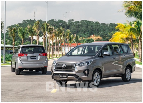 Toyota Innova 2020 ra mắt thị trường Việt bổ sung trang bị, giá tăng