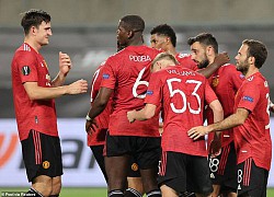 MU công bố danh sách dự Champions League 2020/21