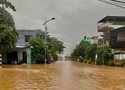 Mưa lớn, lũ tiếp tục lên trên các sông tại Quảng Trị