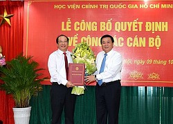 PGS.TS Lưu Văn An được bổ nhiệm quyền Giám đốc HV Báo chí & Tuyên truyền