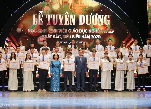 Tuyên dương 130 học sinh, sinh viên các trường dạy nghề