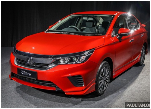 Honda City 2020 được bổ sung bộ phụ kiện thể thao tại Malaysia