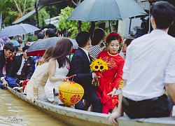 Đám cưới trong mùa lũ: Vừa yêu, vừa thương!