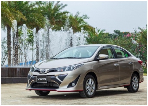 Doanh số Toyota Vios gần bằng các đối thủ cộng lại