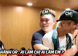 Fan "ôm tim" khi 16 Typh hôm trước dịu dàng dựa lưng vào Yuno Bigboi, hôm sau công khai ôm ấp và đòi làm "chị em"?